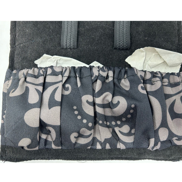 Demdaco Lilly Bit Damask Diaper Shoulder Bag Wristlet/Clutch Cross Body - Picture 9 of 11